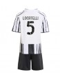 Billige Juventus Manuel Locatelli #5 Hjemmedraktsett Barn 2025-26 Kortermet (+ Korte bukser)